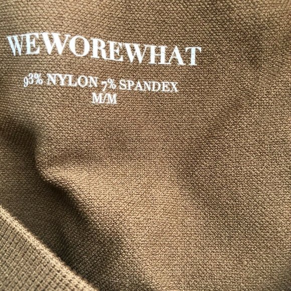 WeWoreWhat Seamless Leggings Tiger Eye Beige Brown - Picture 8 of 8